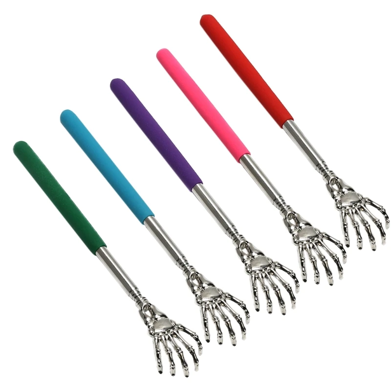 Portable Extendable Telescopic Back Scratcher Stainless Steel Hand Massager
