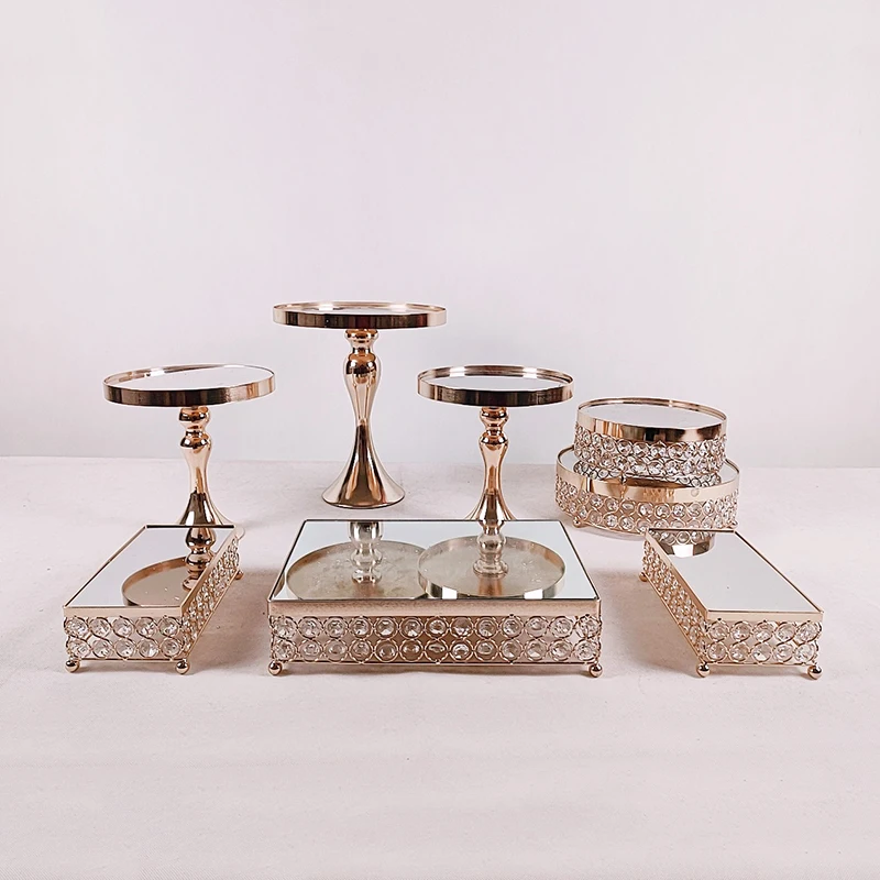 3pcs-8pcs Wedding Display Cake Stand Cupcake Tray Tools Home Decoration Dessert Table Decorating Party Suppliers