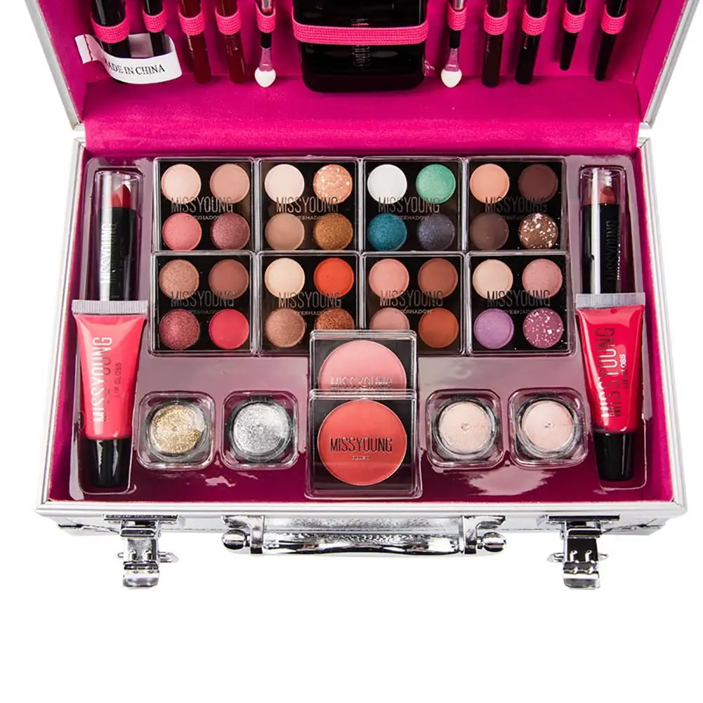 Professional Makeup Kit With Waterproof Eyeshadow Palette, Brush Set, Cheap  Lipstick Palette, And Cosmetics Box Perfect Mothers Day Gift From  Chinabrands, $72.18