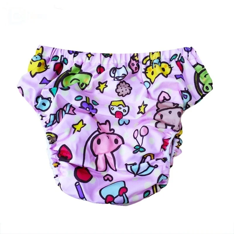 

Adult Baby Diaper Reusable Cloth Diaper ABDL Printed Large Size Leaking-proof Adult Diaper DDLG Daddy Dom Little Space