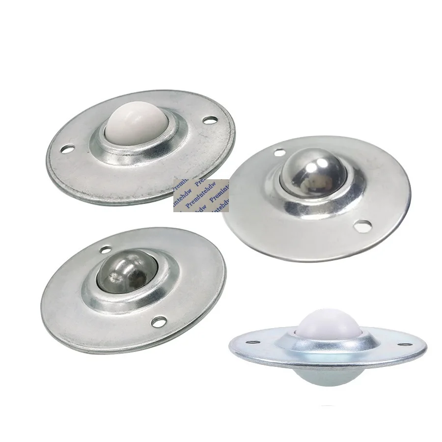 Furniture Dorhea 6PCS Flying Saucer Ball Transfer 1 Caster Bearing Unit Table Carbon Steel