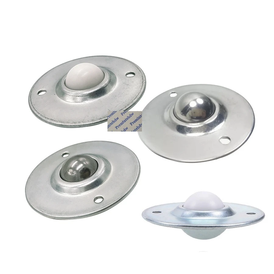 YUEXING 4 Pieces Ball Wheel Flying Saucer Ball Transfer Bearing Ball Transfer Bearing Unit Steel Transfer Bearing Unit Ball Conveyor Roller Load Capacity 30KG Per Castor YUEXING 4 Pieces Ball Wheel Flying Saucer Ball Transfer Bearing Ball Transfer Bearing Unit Steel Transfer Bearing Unit Ball Conveyor Roller Load Capacity 30KG Per Castor