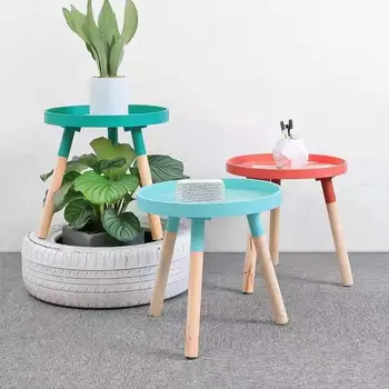 

Small coffee table Nordic coffee personality mini creative live room net red bedside small round table