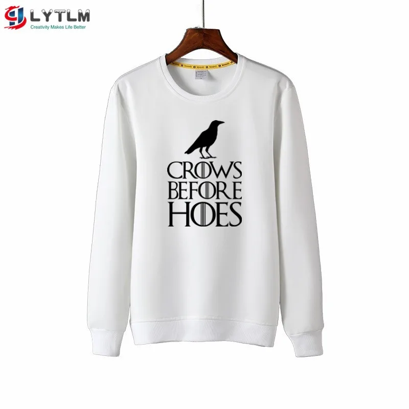 LYTLM Jone зимние толстовки кофты с капюшоном дети Crows перед Hoes Толстовка для маленьких девочек пот Fille стимпанк Одежда для маленьких мальчиков осень - Цвет: WY6119 White