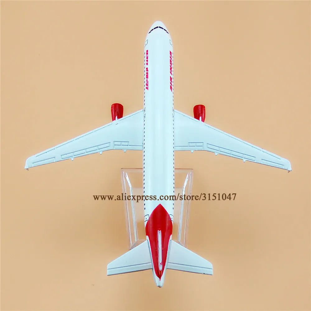 16 см белый воздух Индия A320 Airbus 320 Airways Airlines металлический сплав модель самолета