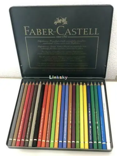 Faber-Castell 110024 - Crayon de couleur pour artistes, 24