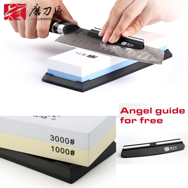 

Grinder Professional Knife Sharpener Sharpening Water Stones Oilstone Whetstone 1000/3000 2000/5000# Aiguiseur Couteaux Taidea
