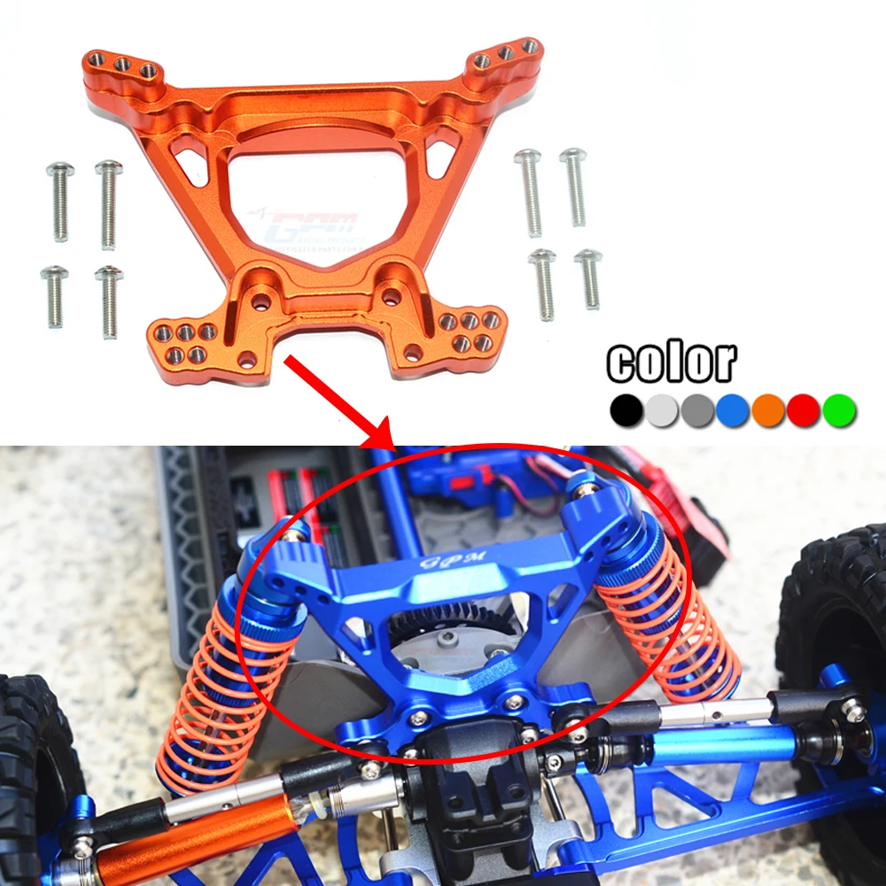 

GPM Металлический Алюминиевый задний амортизатор крепежный кронштейн корпус автомобиля фиксированное сиденье 6739 для 1/10 нержавеющей стали 67076-4 HOSS 90076-4