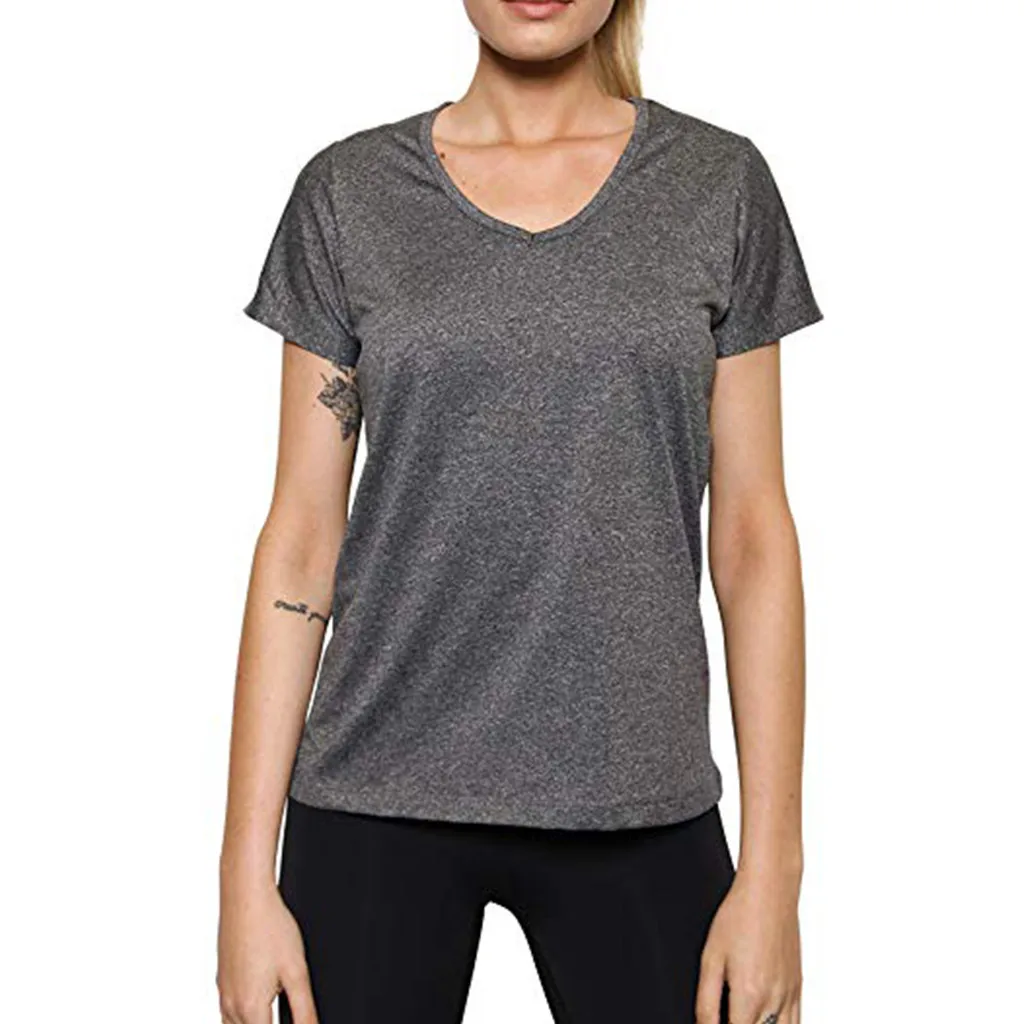 TELOTUNY, 5 шт., топы для беременных, с коротким рукавом, для занятий йогой, женский спортивный однотонный топ, спортивная одежда, топы для кормящих, Футболка для беременных, блузка, ZA07