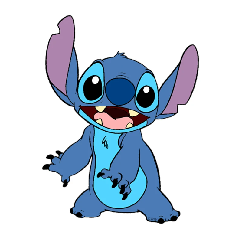 Стич и лило картинки на белом фоне