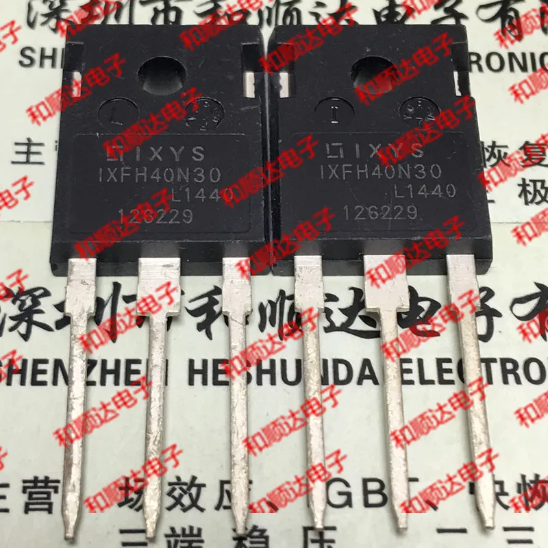 

10 шт./лот IXFH40N30, новый запас TO-247 300V 40A