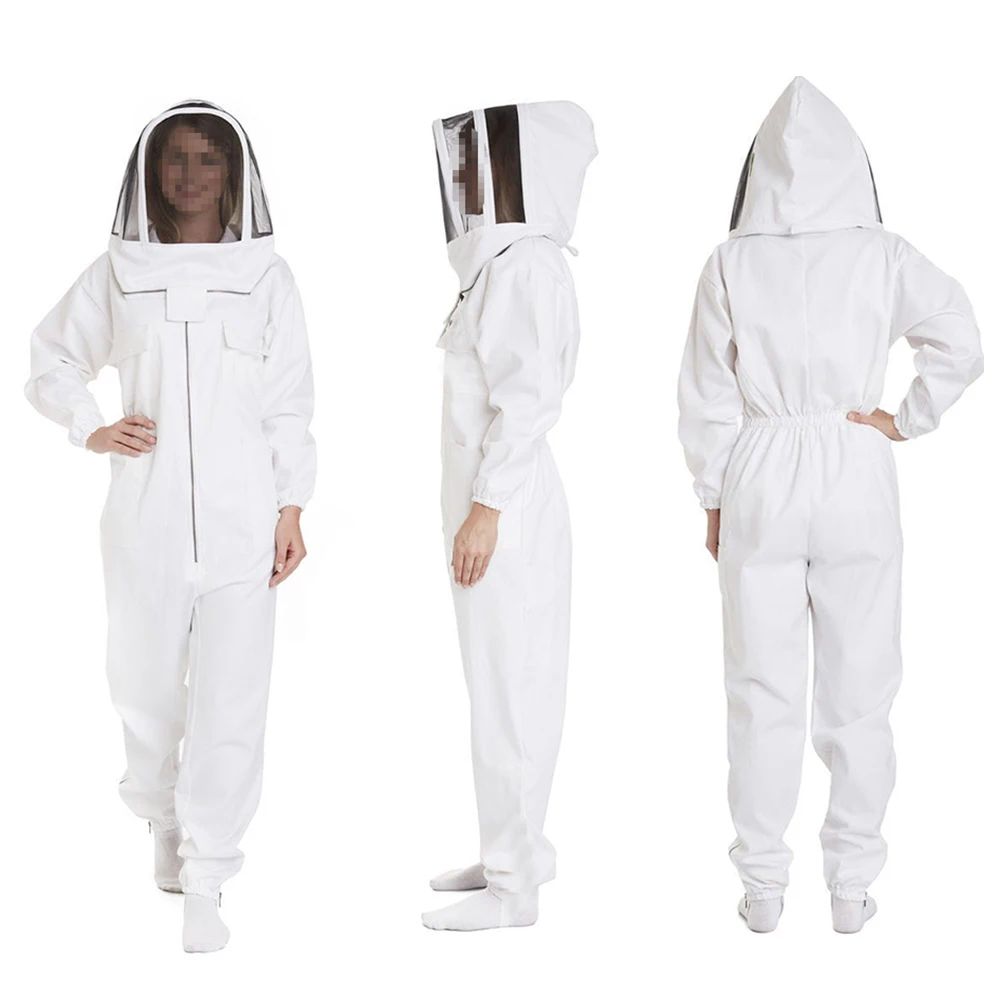 Профессиональный пчелиный костюм для женщин и мужчин, одежда для пчеловодства, защитная одежда с вуалью, шапка XXXL