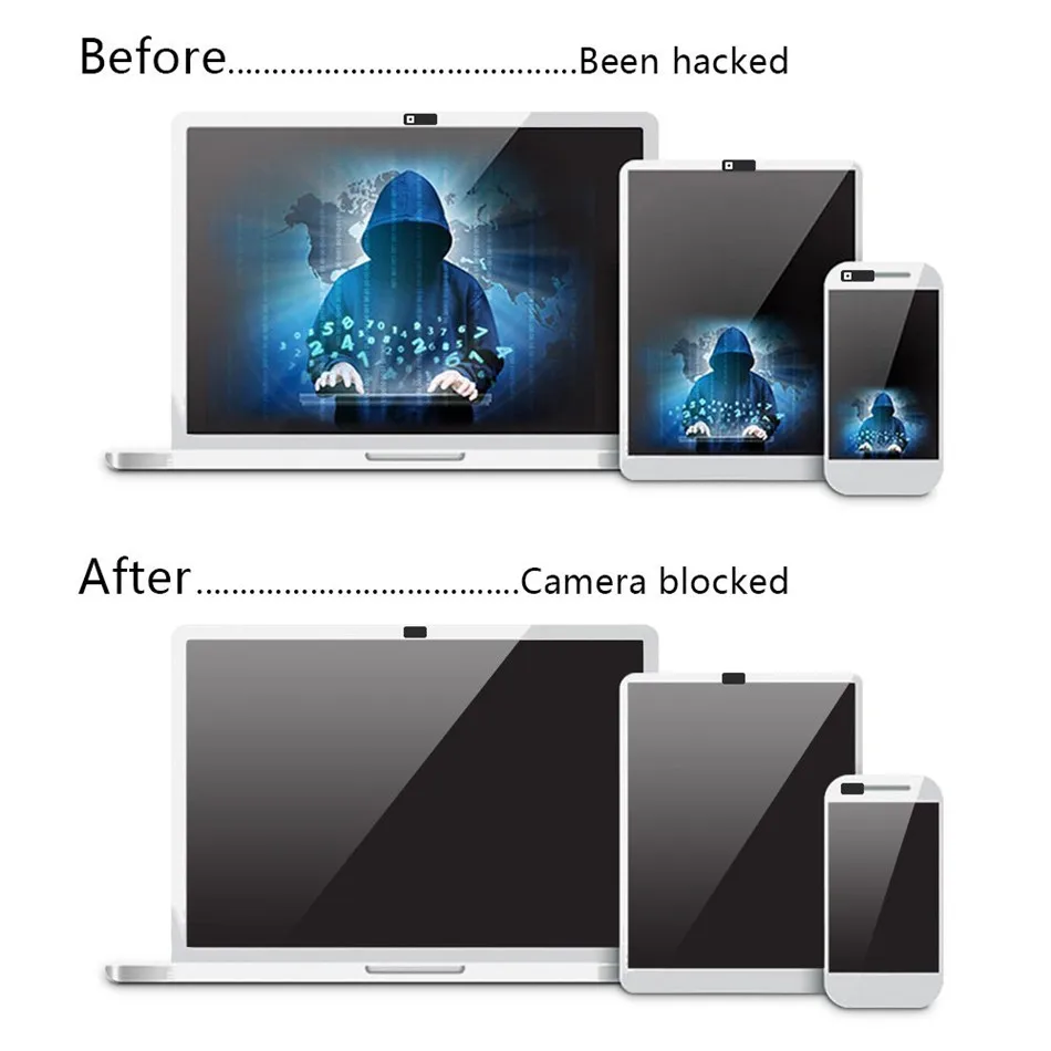 Webcam Cover Slider Laptop Camera Cover Shutter Mobile Phone Front Camera Cover Privacy Protection Sticker for Notebook