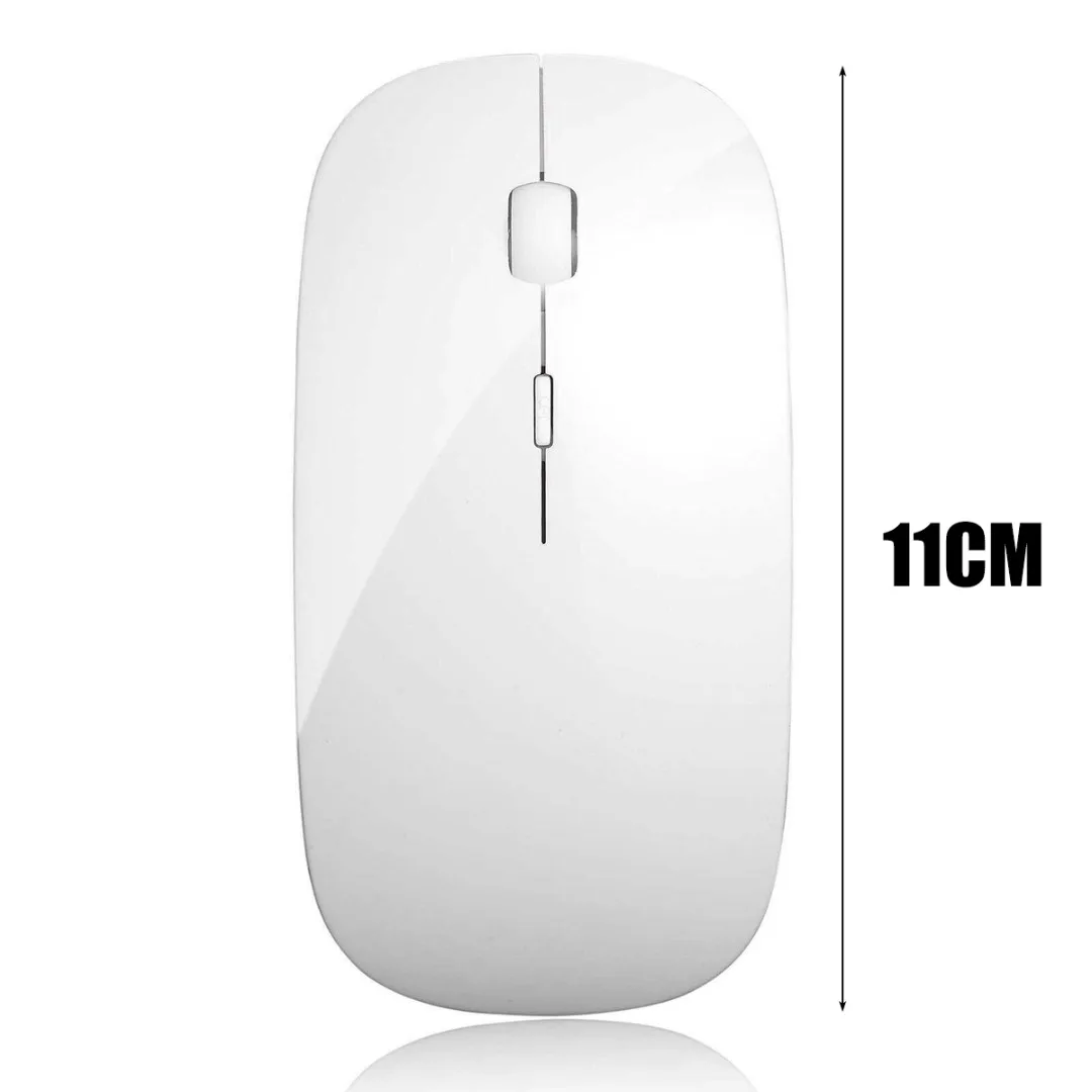 

Pohks Rechargeable Ergonomic Mouse USB Optical Mice For Laptop PC New 2.4GHz Wireless Mouse Optical Mice with USB Receiver