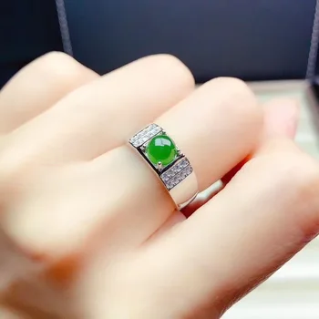 

Jade ring Natural And Real Jade Ring Wedding Engagement Rings for Women 925 sterling silver Jade Ring