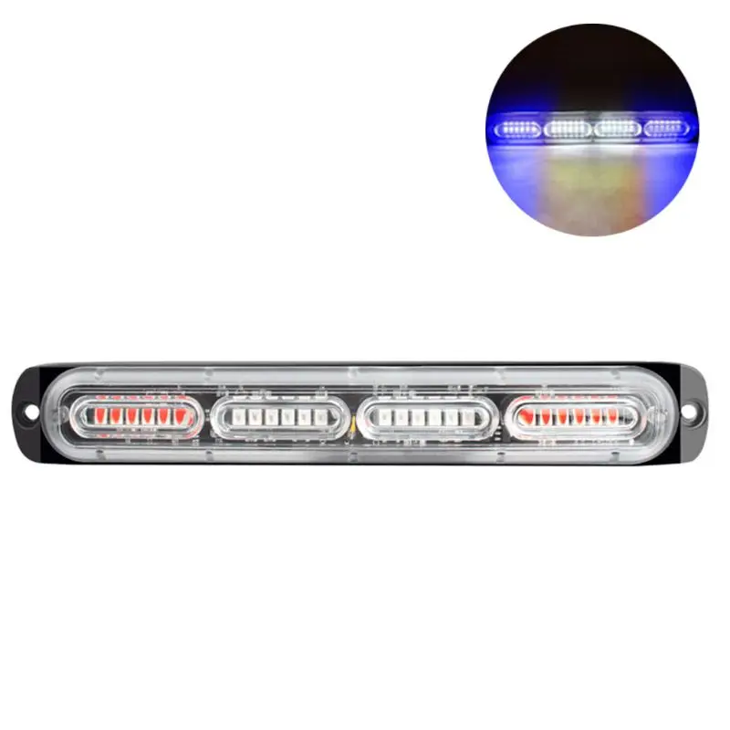 2021 Новый 24LED 72 Вт экстренная стробирующий световой сигнал предупредительный свет