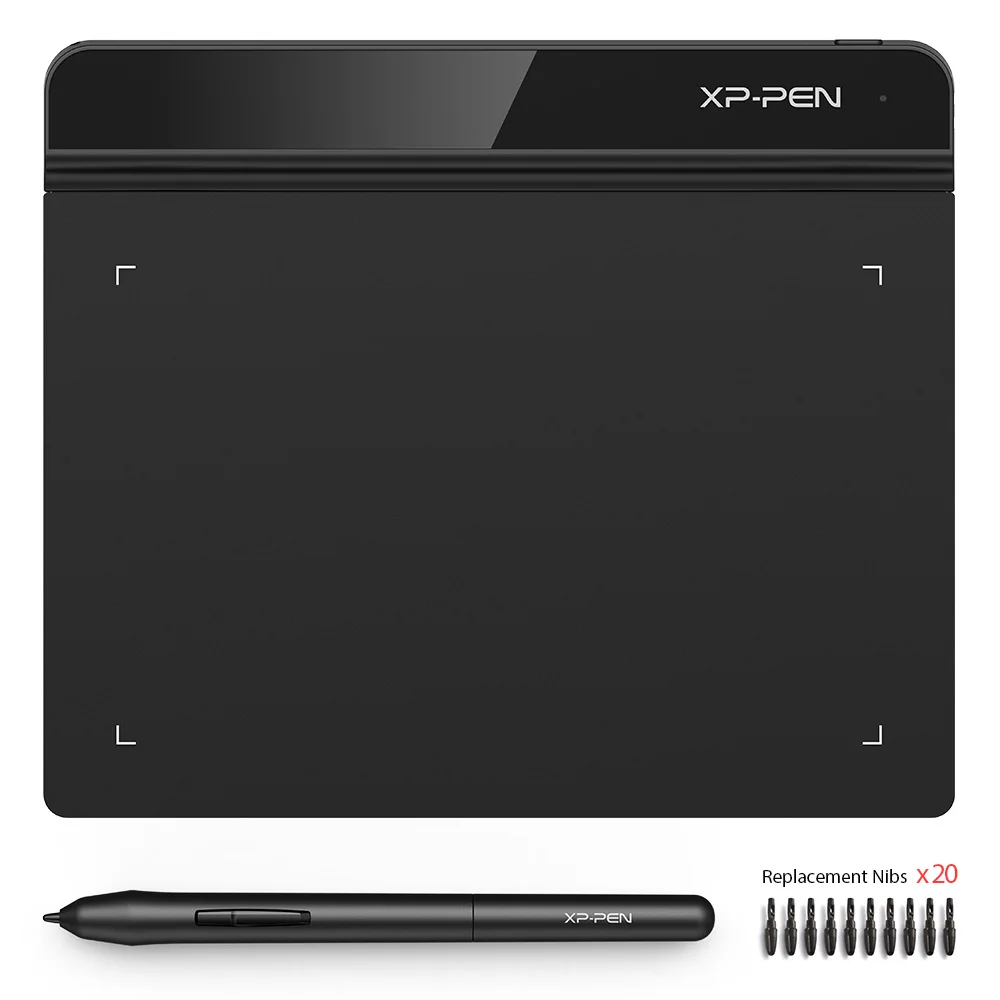 XP-Pen Star G640 gráficos tablet digital desenho para osu e desenho 8192 níveis de pressão 266rps para arte educação online