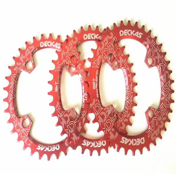 Велосипедная цепь DECKAS 94 + 96 BCD круглая/овальная 32T 34T 36T 38T MTB горная Корона для