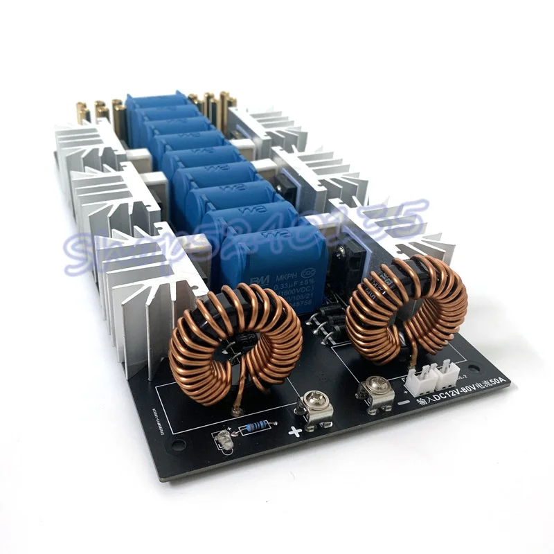 US $112.90 3000W 50A ZVS Medium And High Frequency Induction Heating Machine Quenching Induction Heating Board Flyback Driver