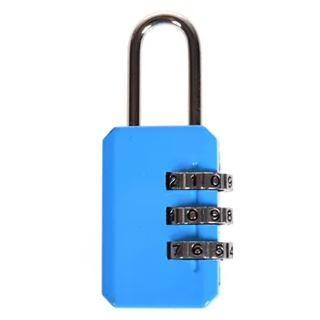 

Nice 3 Digit Dial Combination Code Number Lock Padlock For Luggage Zipper Bag Suitcase Drawer durable Locks Travel Safe Lock