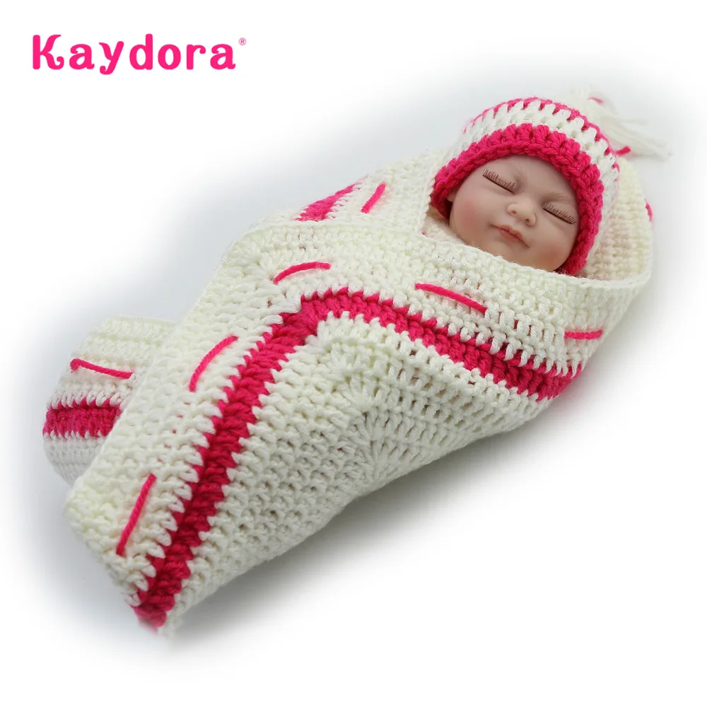 Reborn Baby Dolls игрушки живой Bebe reborn малыш полный силикон игровой рождественский