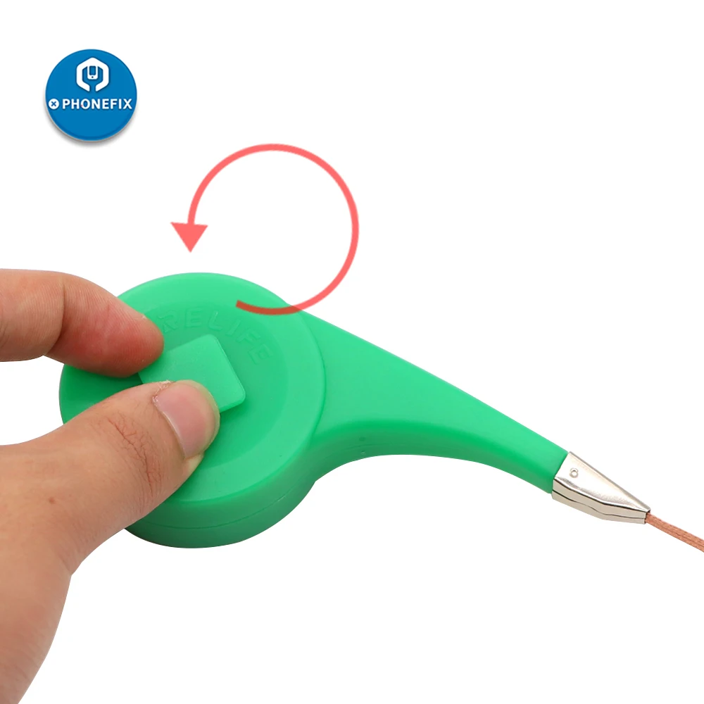 Медный фитиль Relife фитиль для припоя без очистки оплетка для припоя с низким содержанием остатка нечистая жестяная лента Инструменты для ремонта