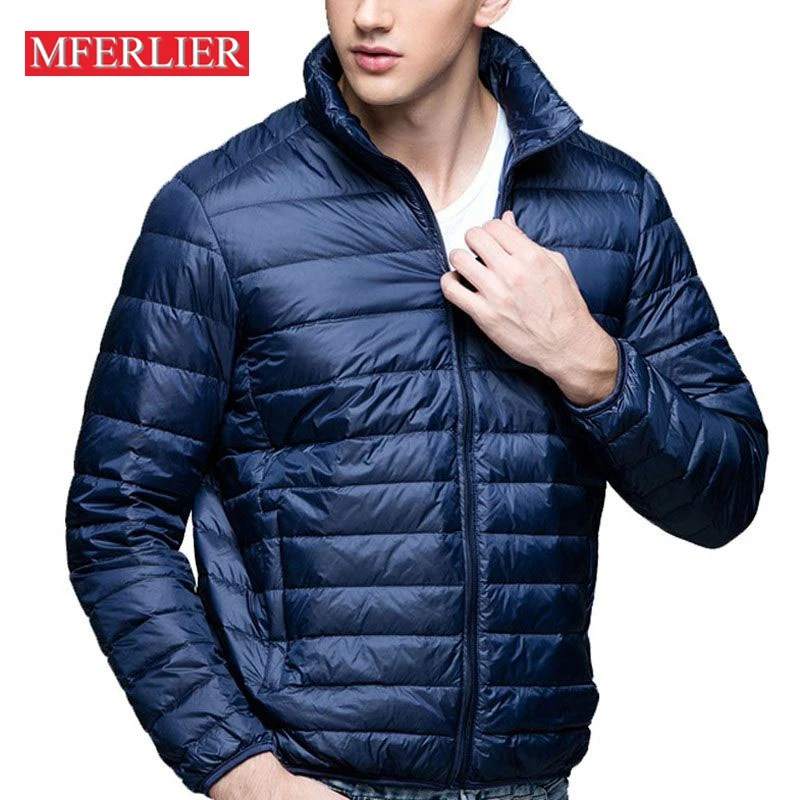 MFERLIER Bust 146cm Autumn Winter Jackets Men 7XL 8XL Plus Size Long Sleeve Parka Large Size 3