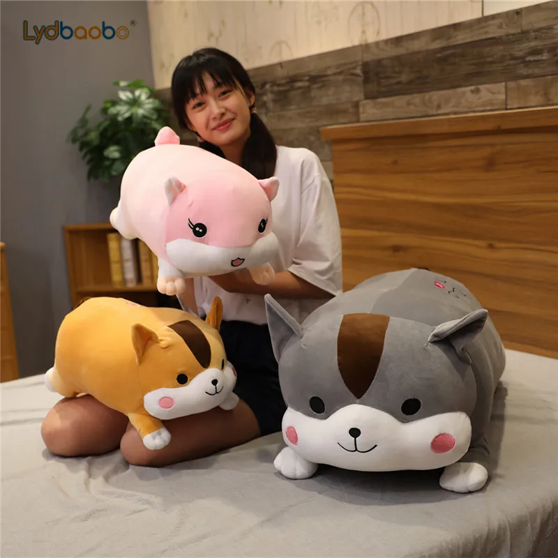 60 см Kawaii хомяк, мышь и свинья плюшевые милые животные мягкая подушка для сна диван Подушка для спины кукла детские рождественские подарки