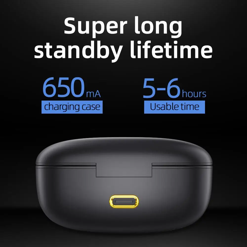 Bluedio Particle Wireless Earphone Bluetooth 5.0 Waterproof Earbuds Wireless Sport Tws 5.0 Headset With Microphone Charging Box