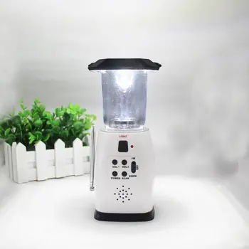 

Multifunctional Hand radio Solar Crank Dynamo Powered Generrator AM/FM/NOAA Weather Radio Use Emergency LED Flashlight