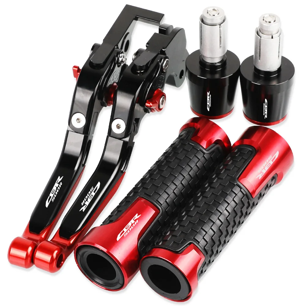 

For HONDA CBR500R 2013 2014 2015 2016 2017 2018 CBR 500R Motorcycle CNC Aluminum Brake Clutch Levers Handlebar Hand Grips Ends