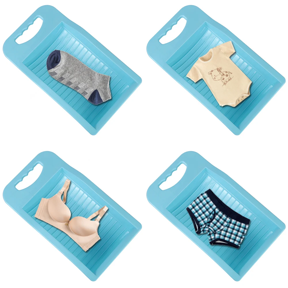 Mini Washboard Washing Board Convenient Antislip For Baby Clothes Underwear Socks Washing Tool Bathroom Accessories