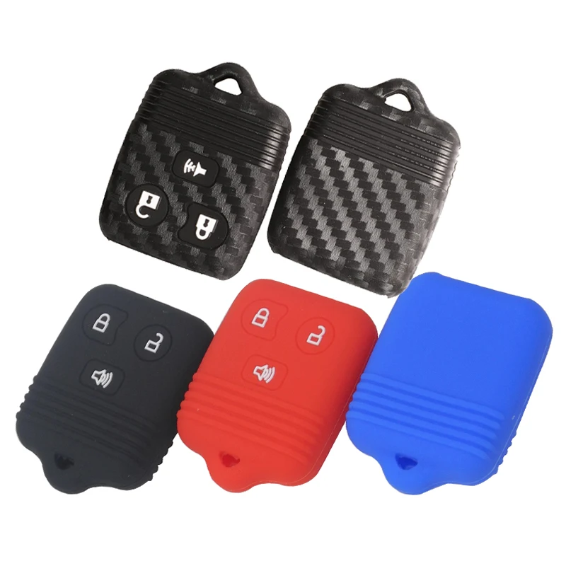 Keyforkess 30 pz/lotto Silicone Auto chiave a distanza FOB caso per Ford F-150 F-250 Mercury Mazda Auto Keyless copertura - H47950c0fc5f242bda6e0ebf51267d1725