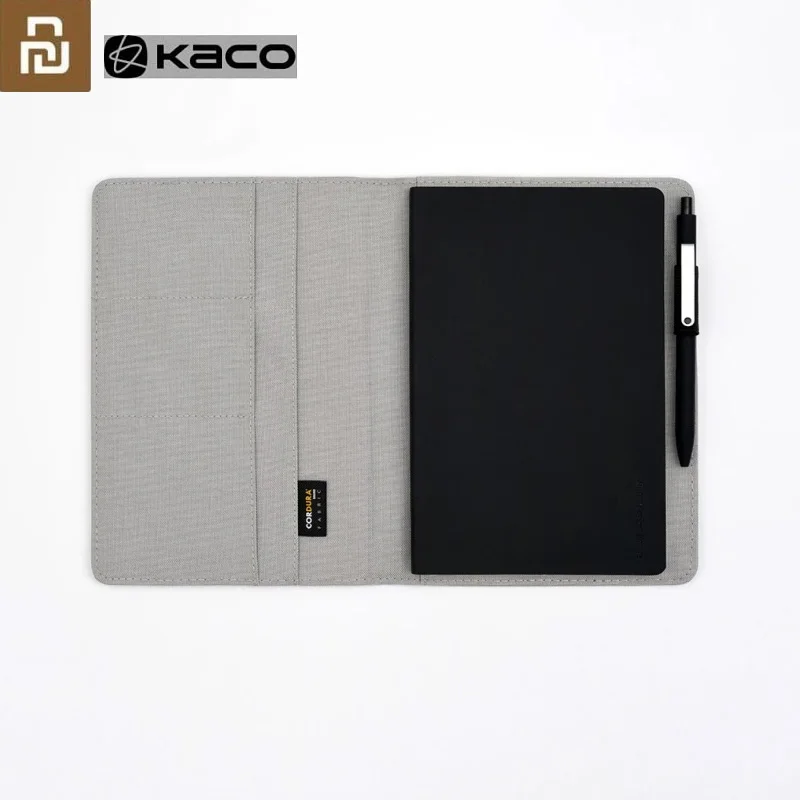 Записная книжка YOUPIN KACOGREEN из благородной искусственной кожи с карманом для карт