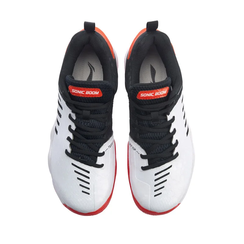 Li-Ning/Мужская профессиональная обувь для бадминтона SONIC BOOM 3,0, спортивная обувь с подкладкой из углеродистой пластины, кроссовки AYZP009 XYY150
