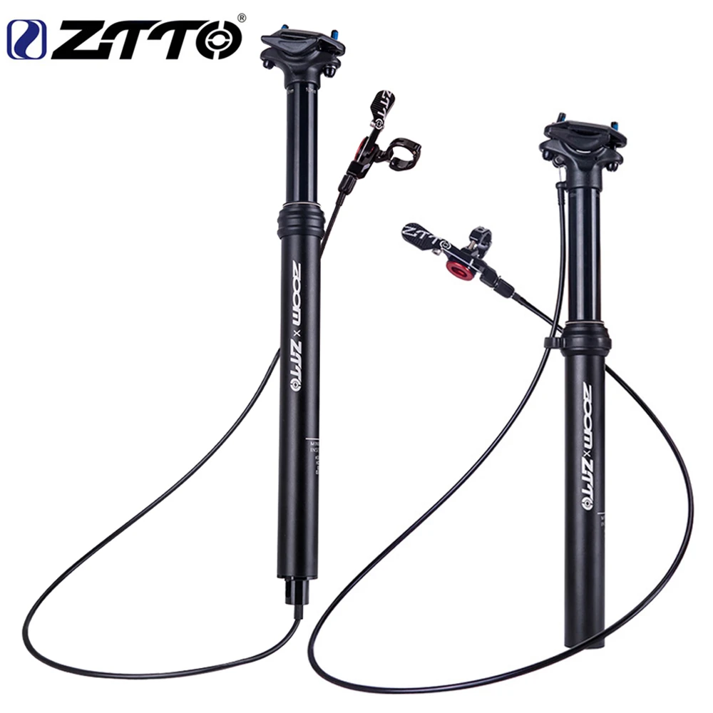 Bike Dropper Seatpost 30.9mm//31.6mm External Internal Cable Remote Seat Post