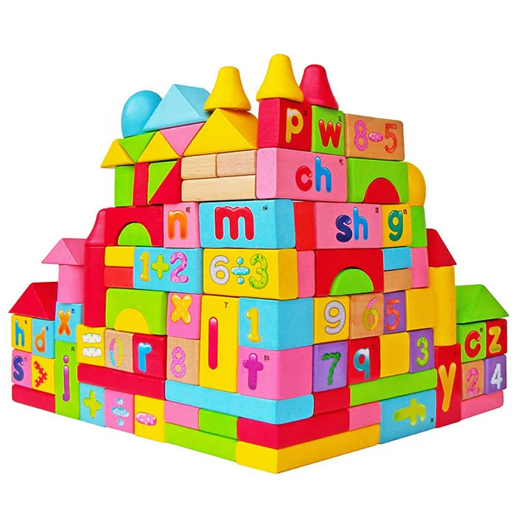 

Building Blocks 100 Tablets Pinyin with Numbers Learning Building Blocks KY Children Mathematics Building Blocks Educational Toy