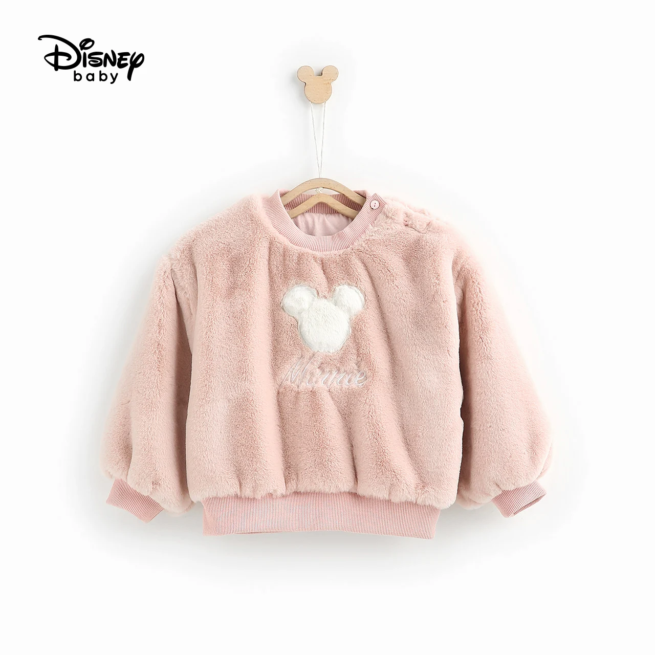 Disney Детская одежда Детские Блузки детские свитера для девочек модная плюшевая защитная одежда для малышей толстовки для девочек