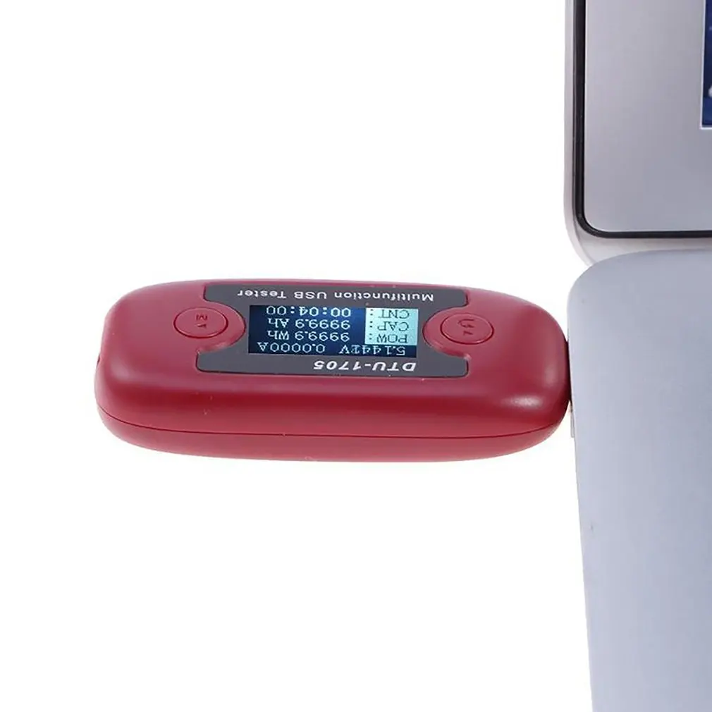 Быстрая зарядка USB ЖК-дисплей тестер напряжения тока измеритель мощности вольтметр тип-c измерители электрической мощности