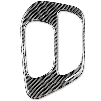 

Carbon Fiber Car Gear Shift Panel Cover Stickers Interior Trim for Dodge Challenger 2015-2020