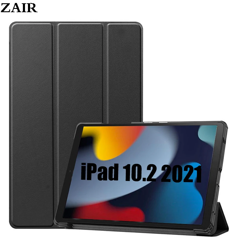 Чехол для ipad 10 ”2 2021 чехол из искусственной кожи тройного сложения электронной