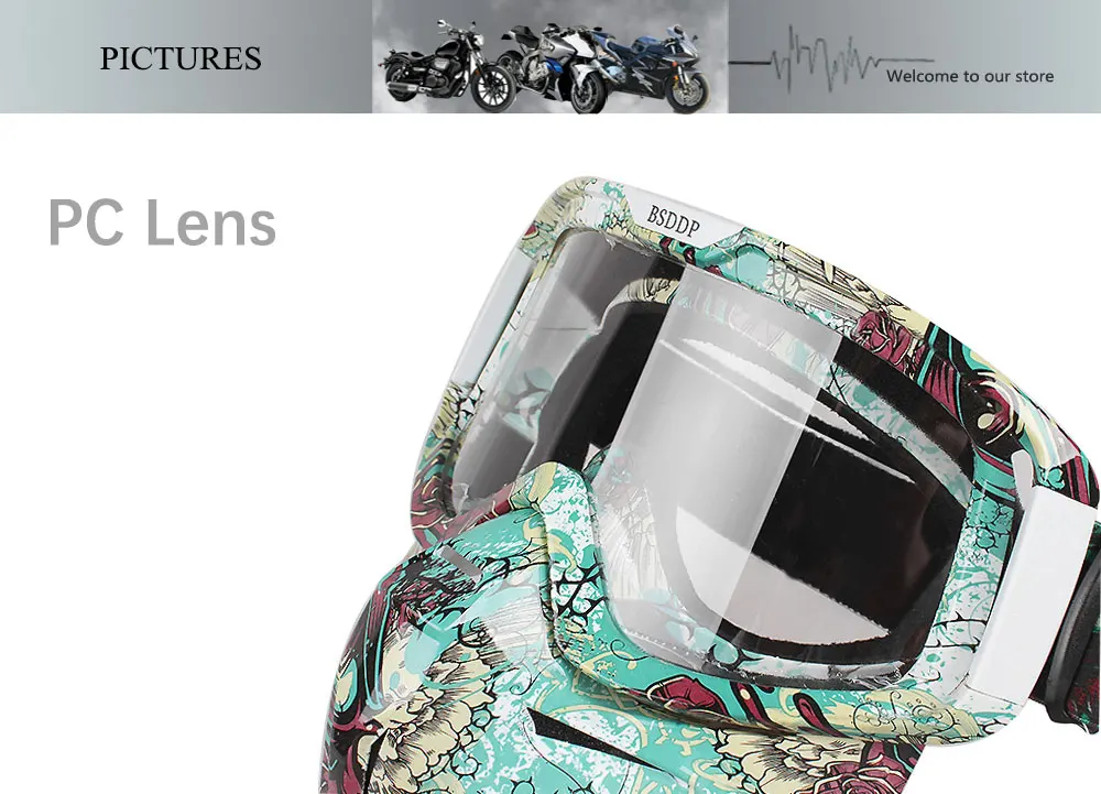 Мотоциклетные очки для езды на открытом воздухе лыжные горные очки УФ-защита от ветра и пыли ABS Материал PC объектив мягкий клей