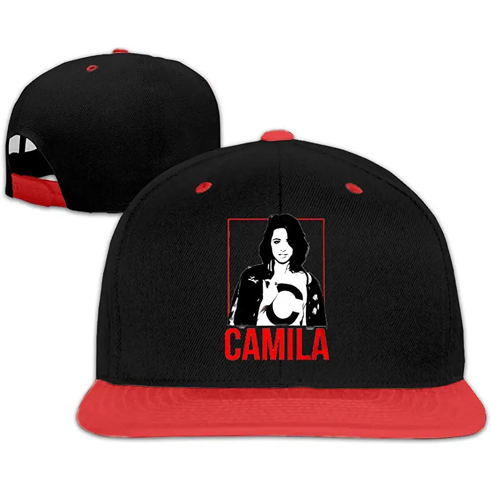 BudSoto Camila Cabello унисекс Регулируемая шапка стильная хип-хоп бейсболка Красная