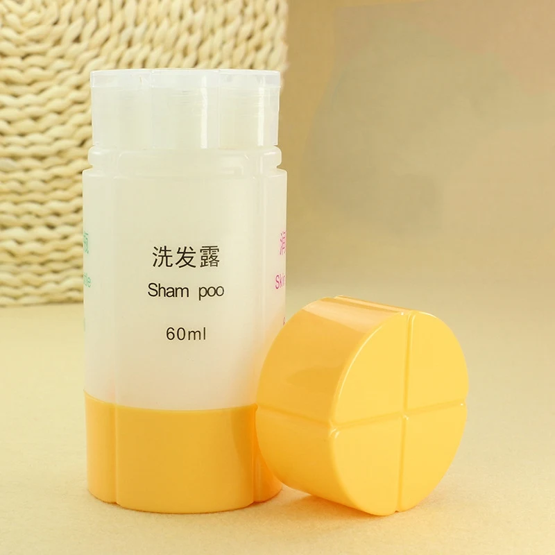Orange 60ml Hot Sale Sub Bottle Durable Emulsion Bottle for Shampoo Bath Refillable Perfume Bottles Small Sample Container Portable Atomizer - Цвет: Orange 60ml