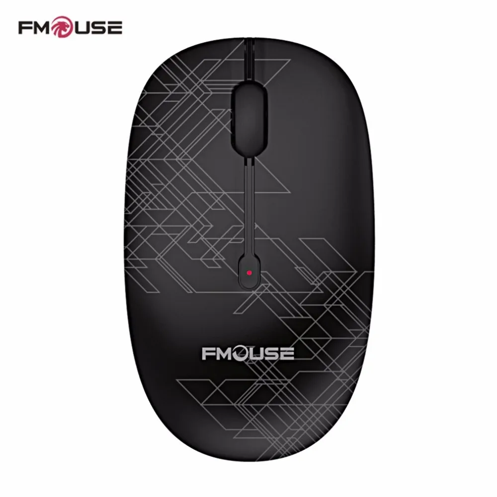 

Fmouse Super Quiet 2.4G Wireless Mouse Exquisite Appearance 1600DPI Laptop Notebook Computer Wireless Optical Mouse
