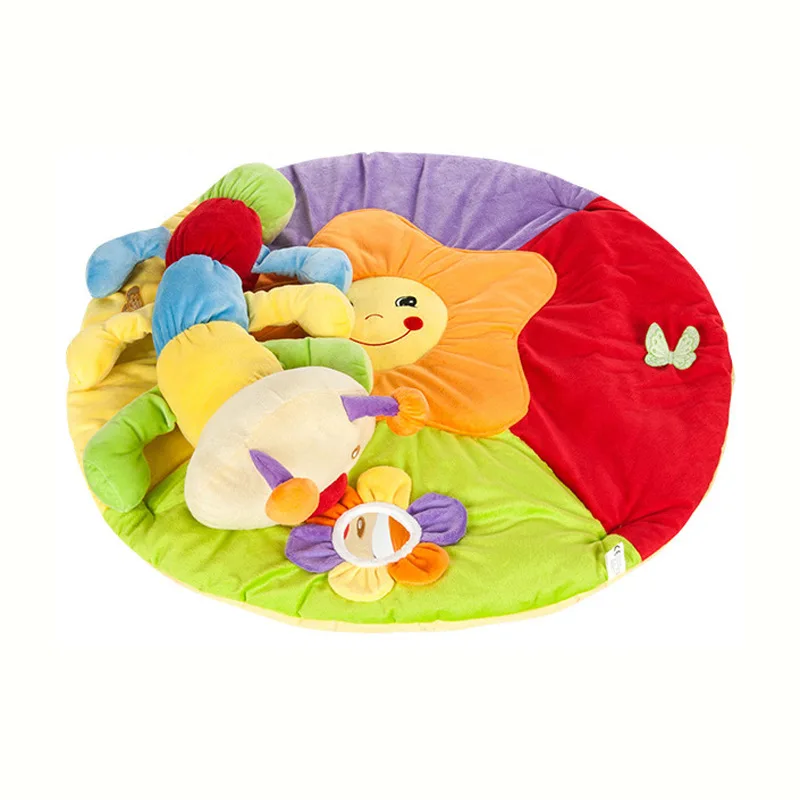 

Super Soft Caterpillar Baby Game Blanket Game Mat Crawl Pad Crawling Blanket Educational Toy