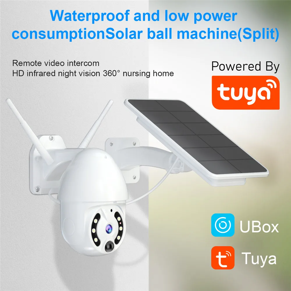 4G sim-карта/WiFi камера 1080P Солнечная наружная безопасности CCTV Обнаружение движения