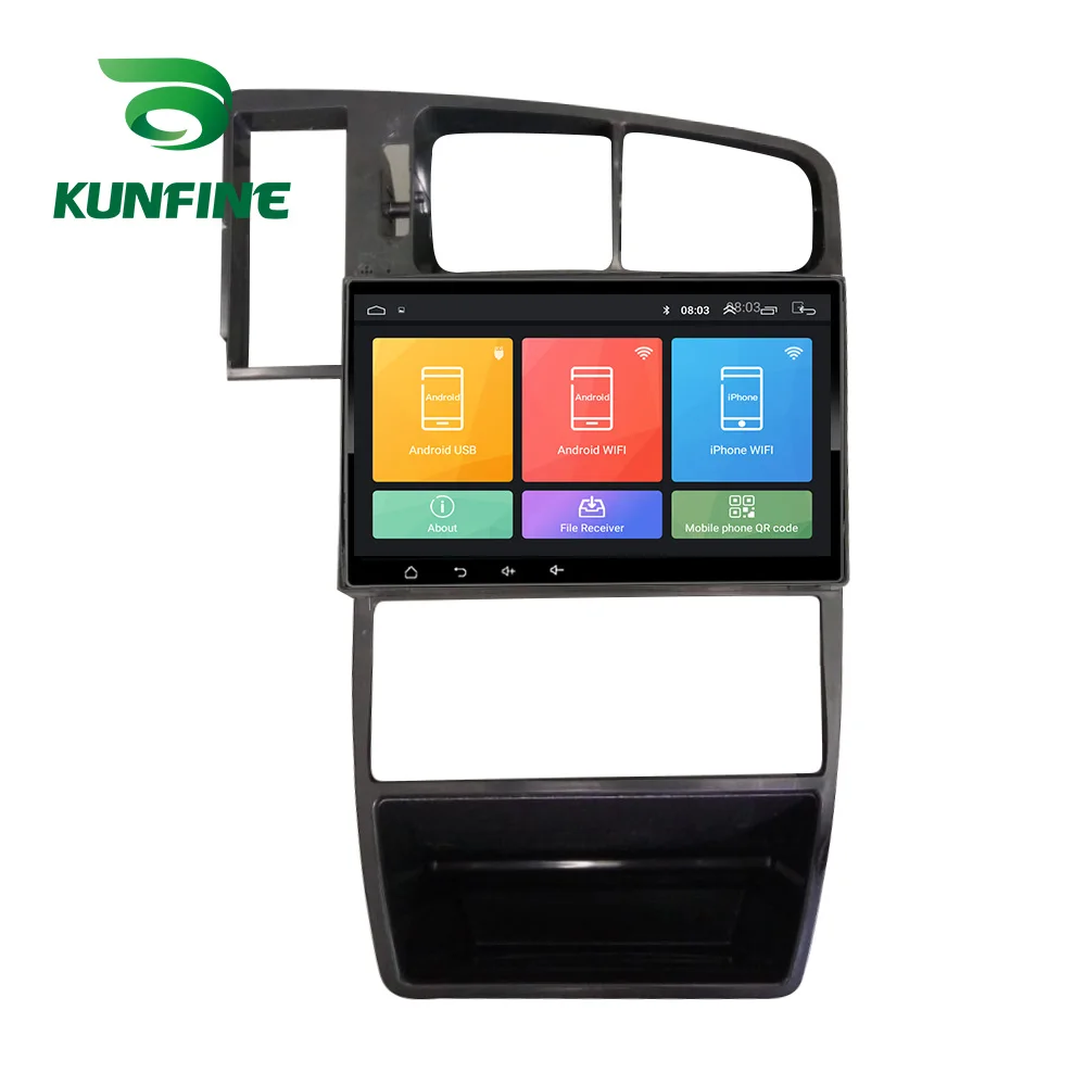 Восьмиядерный автомобильный DVD-плеер Android 10 0 GPS-навигация для VW Jetta 2009 2010 2011 2012