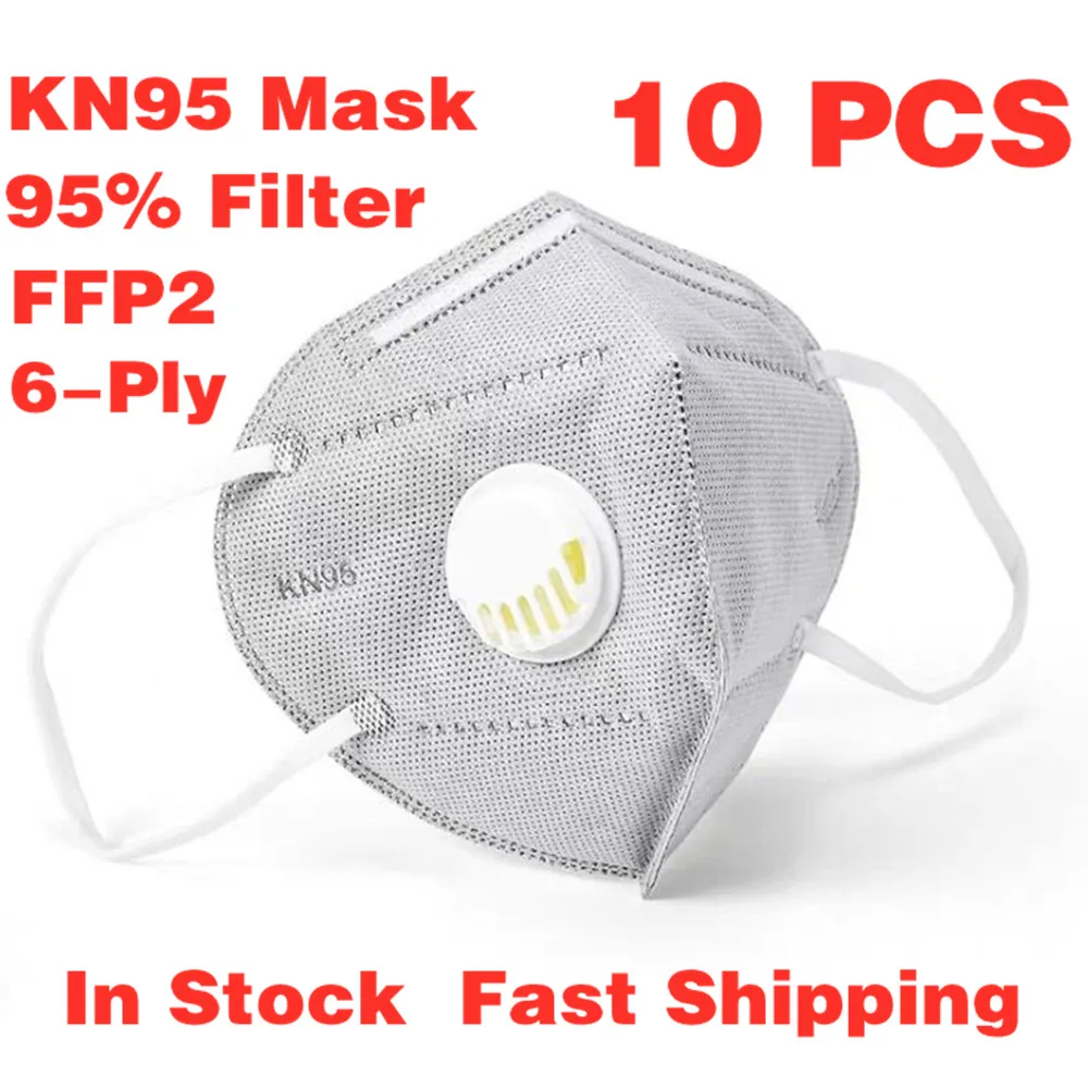 

2020 New High Quality KN95 Mask PM2.5 Mouth Cover Dust Masks Anti Dust Mask Anti-fog Protective Respirator Reusable