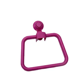 

Vacuum Suction Cup Towel Ring Kitchen Towel Hook Holder Bathroom Storage Shelf